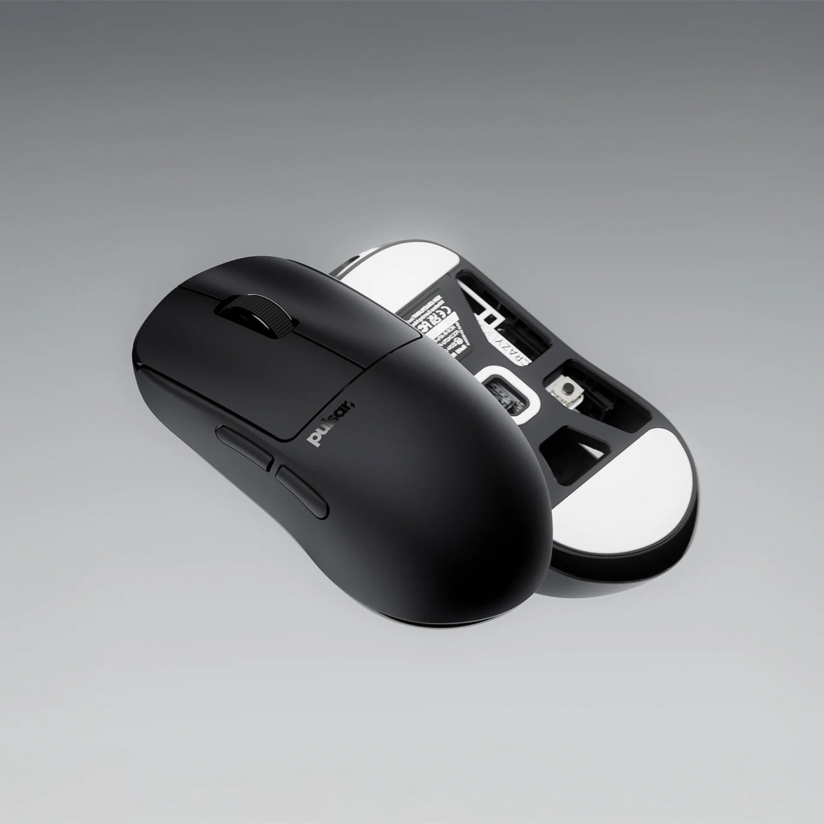 Pulsar X2H CrazyLight Wireless Gaming Mouse - Jet Black
