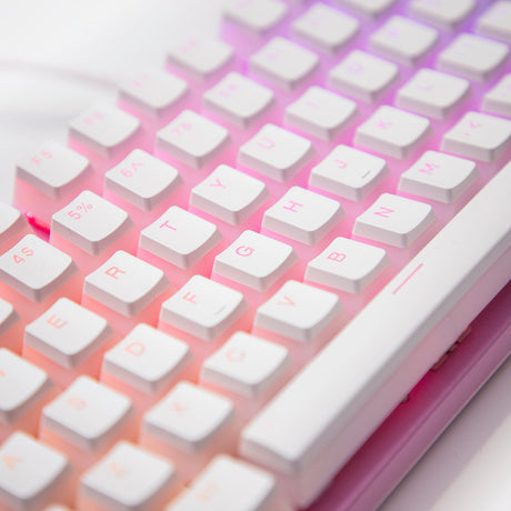 Glorious GMMK 2 96% Custom Mechanical Keyboard Cherry MX Silver Switch - Pink