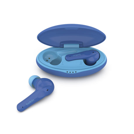 Belkin SoundForm Nano True Wireless Earbuds for Kids - Blue