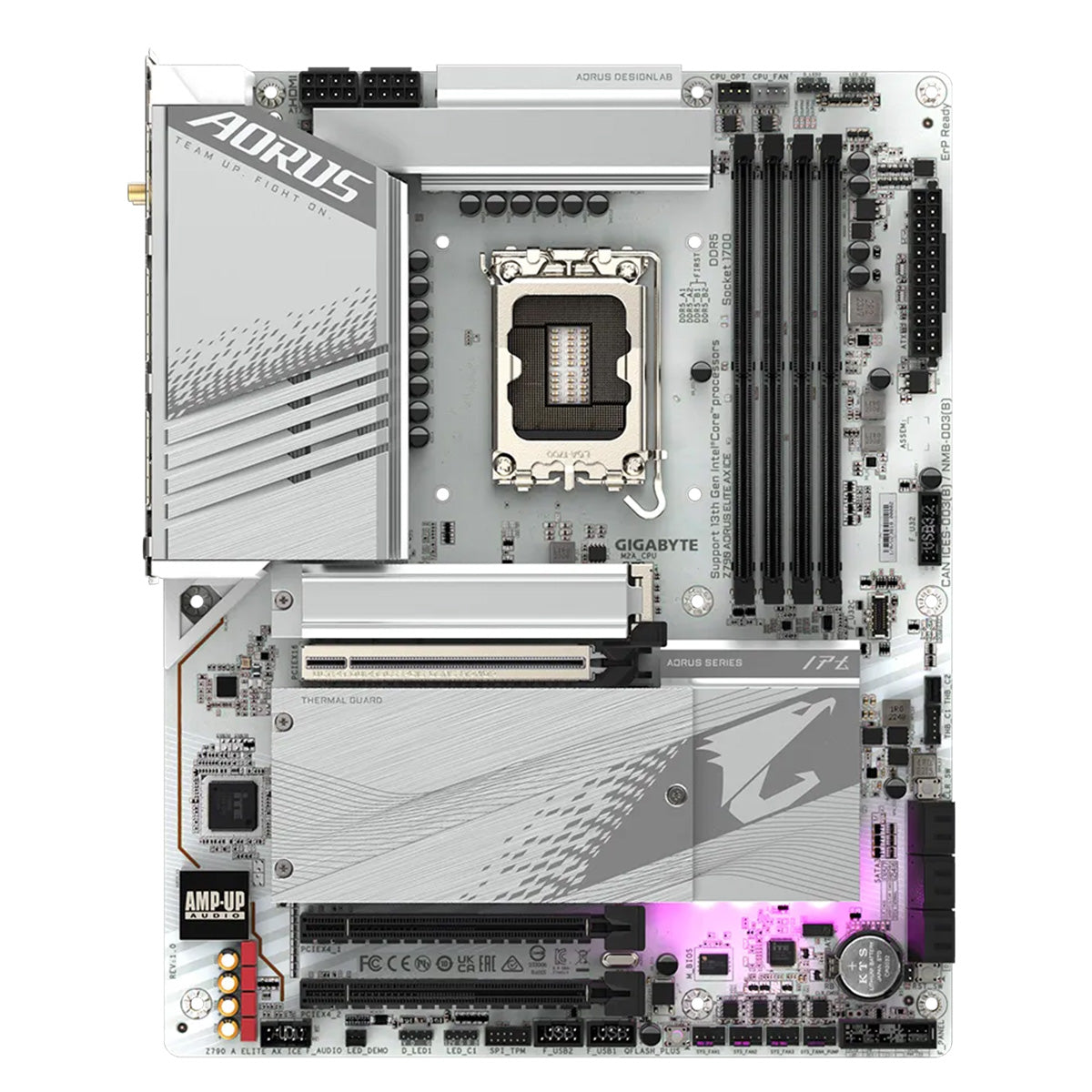 Gigabyte Z790 AORUS ELITE AX ICE DDR5 Gaming Motherboard