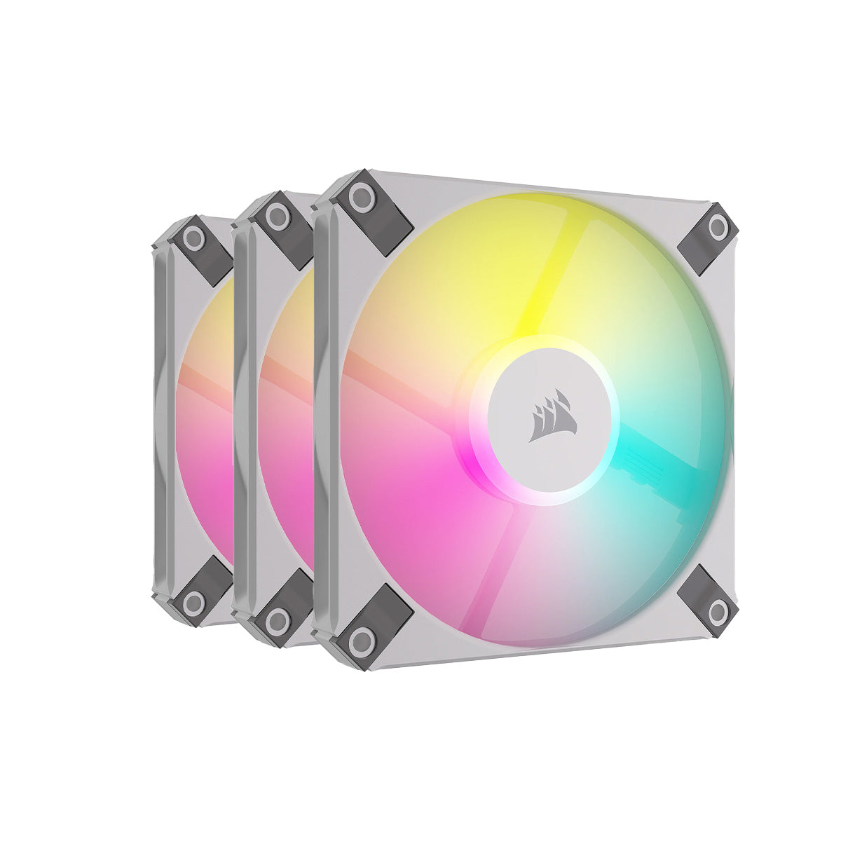 Corsair AF120 RGB SLIM WHITE 120mmx15mm Fluid Dynamic RGB Fan