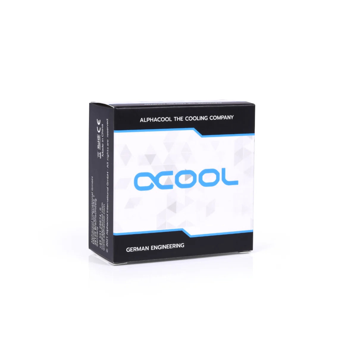 Alphacool Eiszapfen 16mm Offset Rotatable G1/4 M-F  Fitting - Black