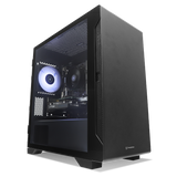 Arasaka RTX 3050 Ryzen 3 4100 Gaming PC - Black