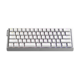 Wooting 60HE V2 60% Wired Aluminium Hall-Effect Gaming Keyboard Silver - Split Spacebar