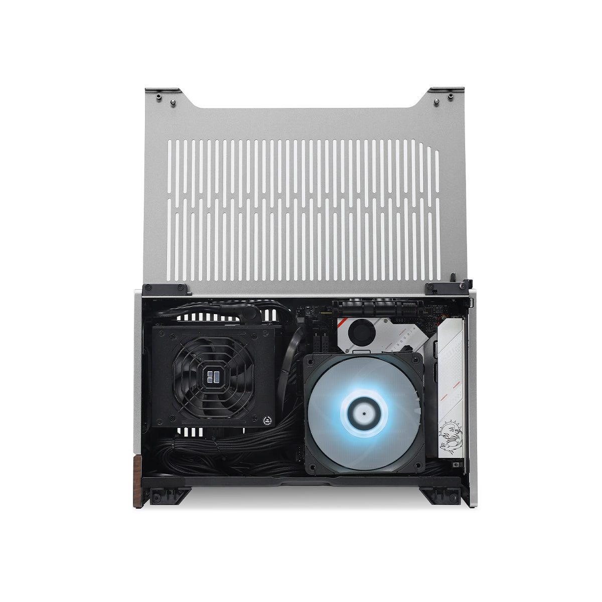 Atomic RTX 5060 Ti 16GB Ryzen 5 9600X Gaming PC - Silver