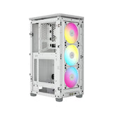 Corsair iCUE 2000D RGB AirFlow ITX Tower Case - White