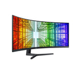 Samsung S9 49" Dual QHD Ultrawide Curved 120Hz QLED Monitor with 90W USB-C