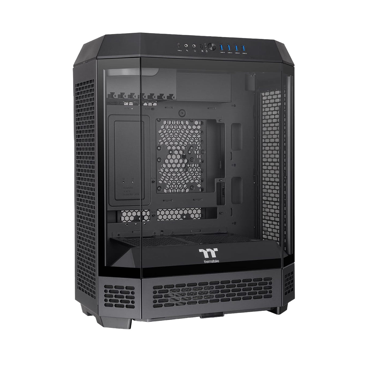 Thermaltake The Tower 600 Tempered Glass Mid Tower Case Black