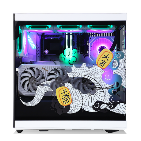 Solid Snake RTX 5070 Ryzen 7 9800X3D Gaming PC - WhiteCobra