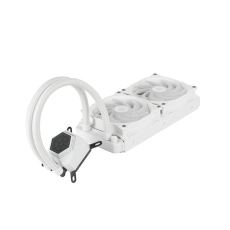 Silverstone PF240-ARGB 240mm Liquid CPU Cooler - White