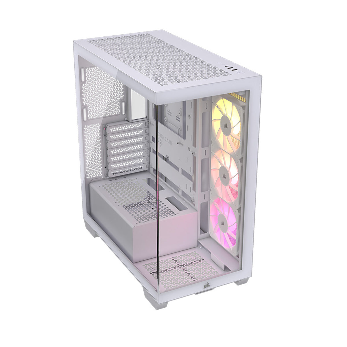 Corsair 3500X ARGB TG Mid Tower Case - White