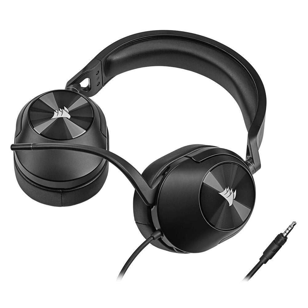 Corsair HS55 Stereo Gaming Headset - Black