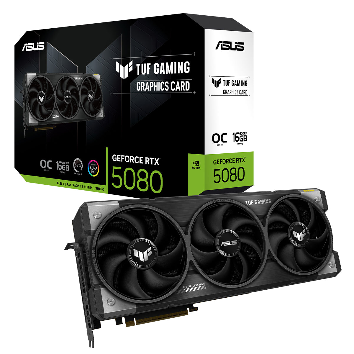 ASUS GeForce RTX 5080 TUF GAMING OC 16GB Graphics Card
