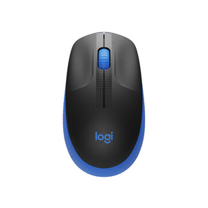 Logitech M190 Full Size Wireless Mouse Blue