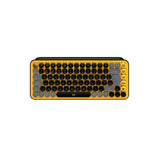 Logitech POP Keys Wireless Mechanical Keyboard With Emoji - Blast Yellow