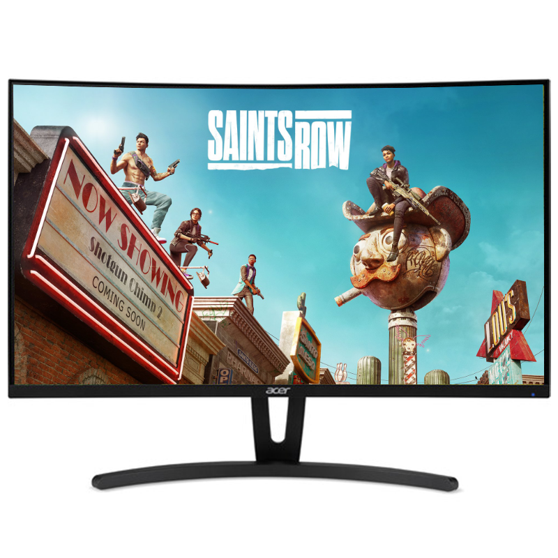 Acer ED273P 27" Curved 1500R FHD 165Hz 1ms FreeSync Premium Gaming Monitor