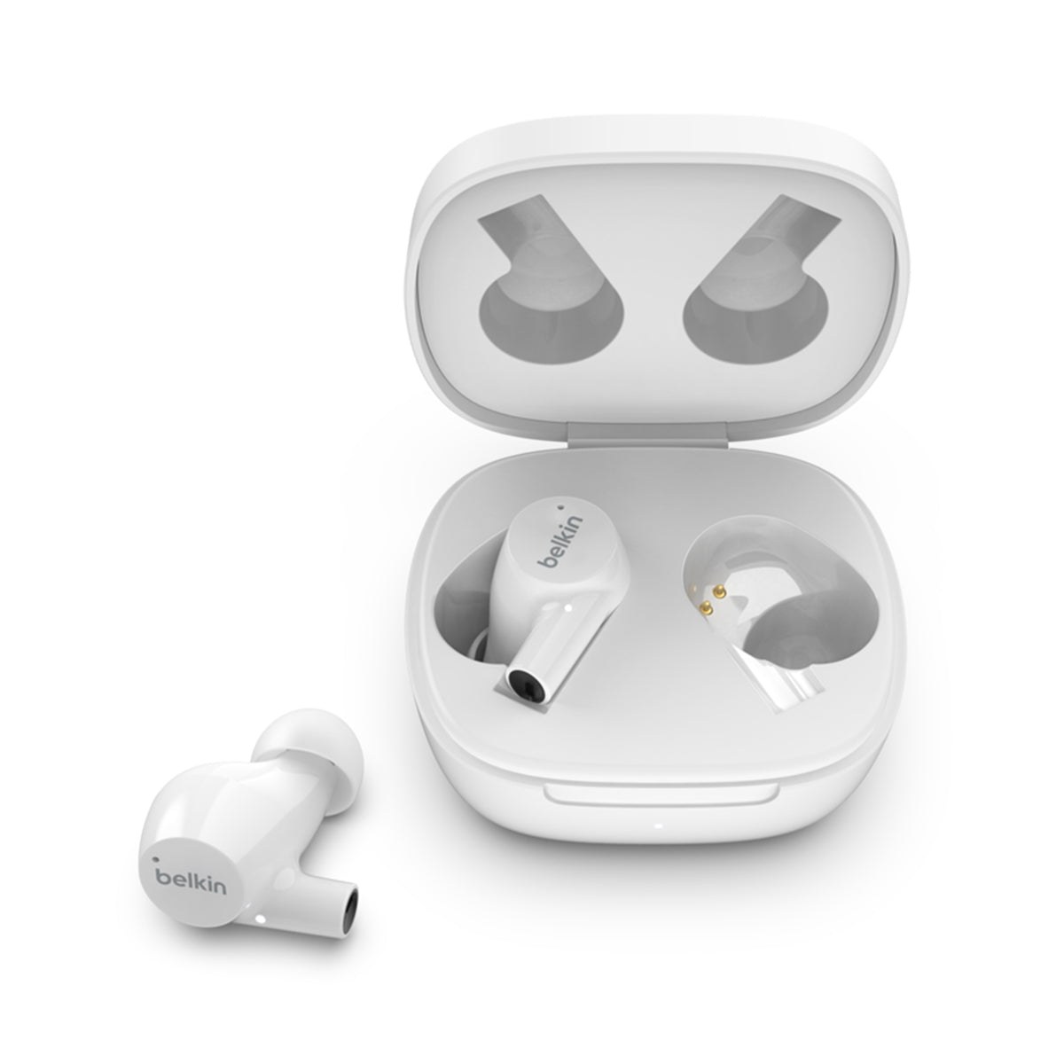 Belkin SoundForm Rise True Wireless Earbuds - White