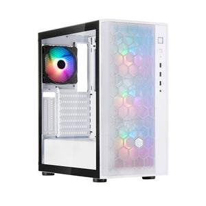 Silverstone FARA R1 PRO V2 ARGB Mid Tower Case - White