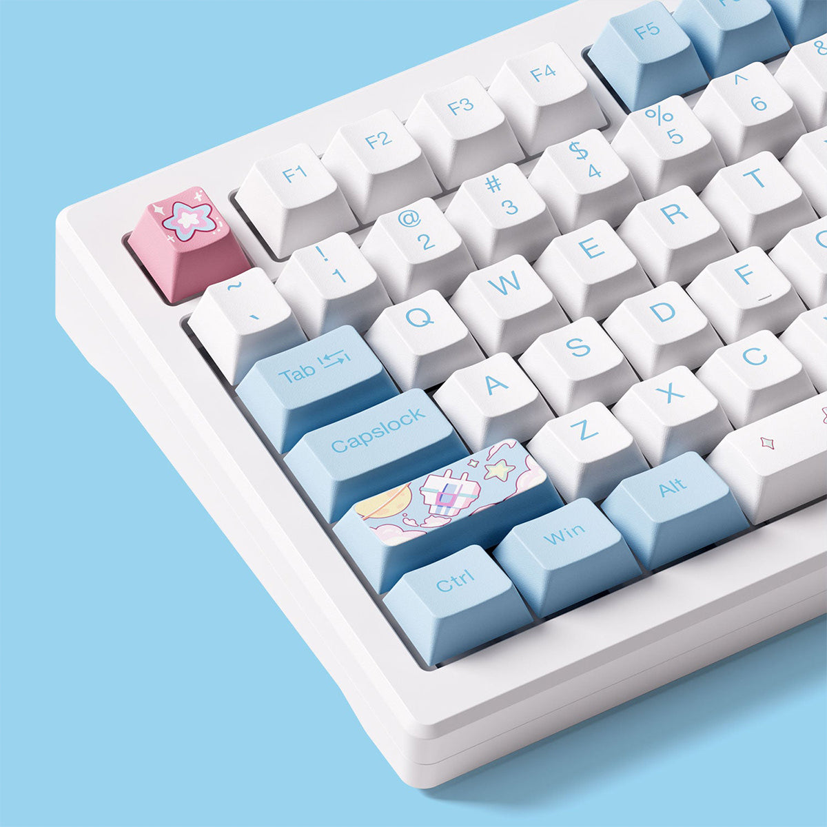 Akko Mod 007-HE PC Stellar Journey 75% Wired Magnetic Hall Effect Keyboard - Magnetic Yellow Switch