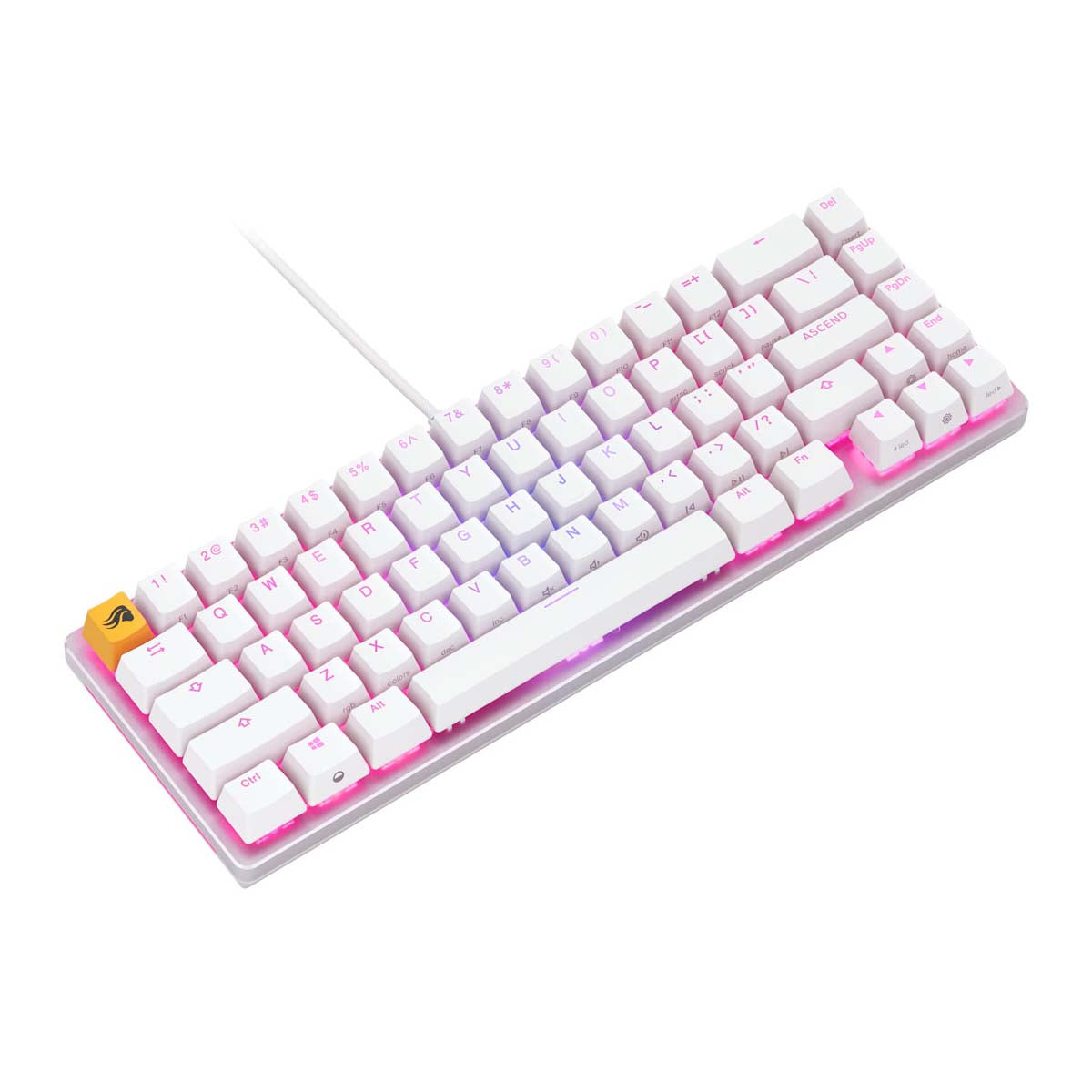 Glorious GMMK 2 65% Pre-Built Keyboard - White