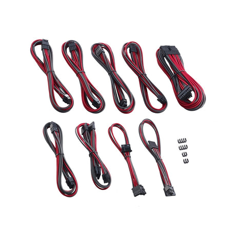 CableMod PRO ModMesh C-Series RMi  RMx  RMv2  HX & AX Cable Kit - Carbon/Red