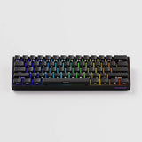 Akko Monsgeek Fun60 Pro 60% Wireless Hall-Effect Gaming Keyboard Black - Glare Magnetic Switch
