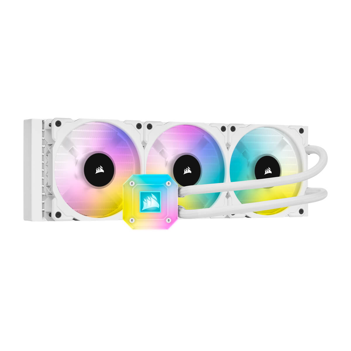 Corsair iCUE H150i ELITE CAPELLIX WHITE 360mm Liquid CPU Cooler