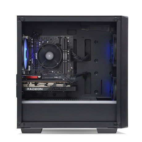 Stealth SWIFT GO RX 6600 Ryzen 5 5500 Gaming PC - Dark