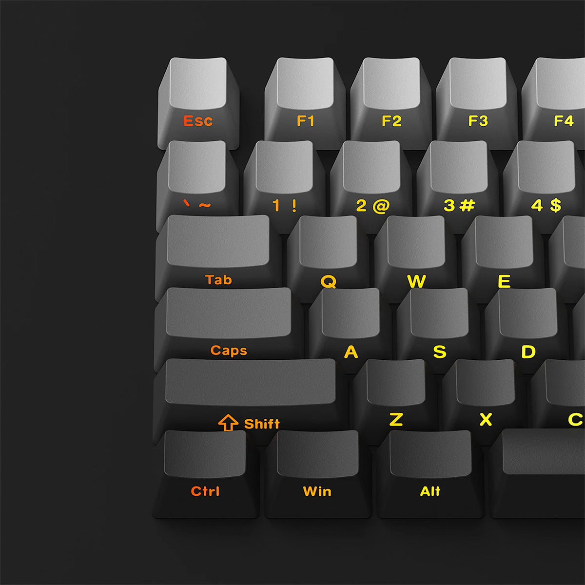 Akko Monsgeek M1W V3-SP Black Gradiant 75% RGB Wireless Mechanical Keyboard - Piano Pro Switch