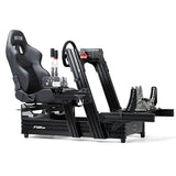 Next Level Racing F-GT 160 Cockpit Front and Side Mount Edition - Black