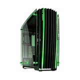 Inwin H-Frame 2.0 Tower Chassis w/1065W PSU - Black/Green