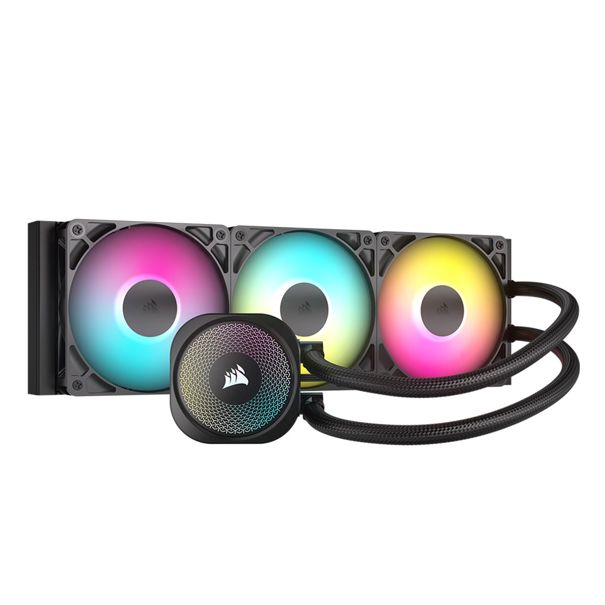 Corsair NAUTILUS 360 ARGB Black 360mm AIO Liquid CPU Cooler
