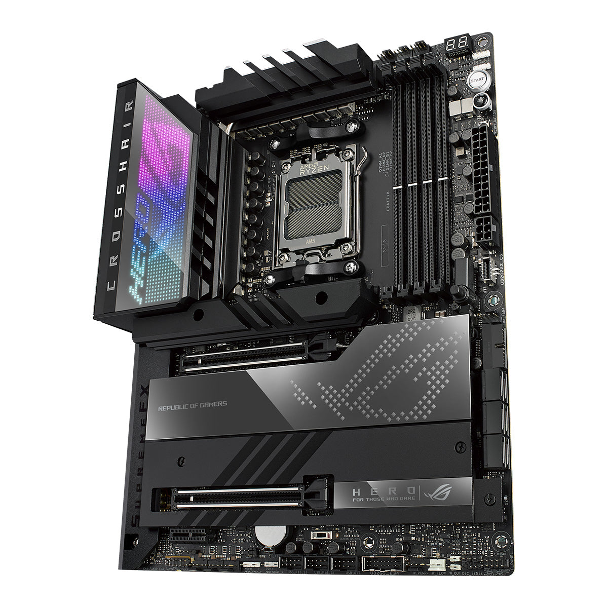 ASUS ROG CROSSHAIR X670E HERO Gaming Motherboard