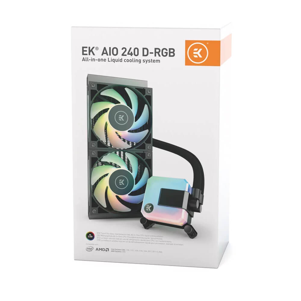 EKWB EK-AIO 240 D-RGB CPU Cooler – Computer Lounge