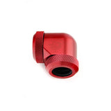 Bitspower 90-Degree Dual Multi-Link Fitting For OD 12mm - Deep Blood Red