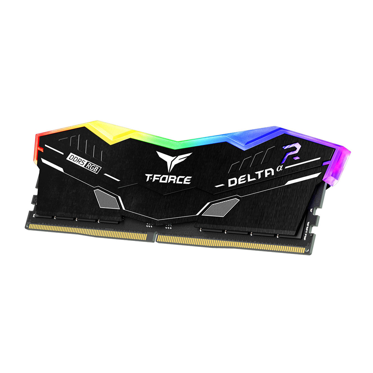 TeamGroup T-Force Delta Alpha RGB 32GB (2x16GB) DDR5-6000 CL38 Memory - Black