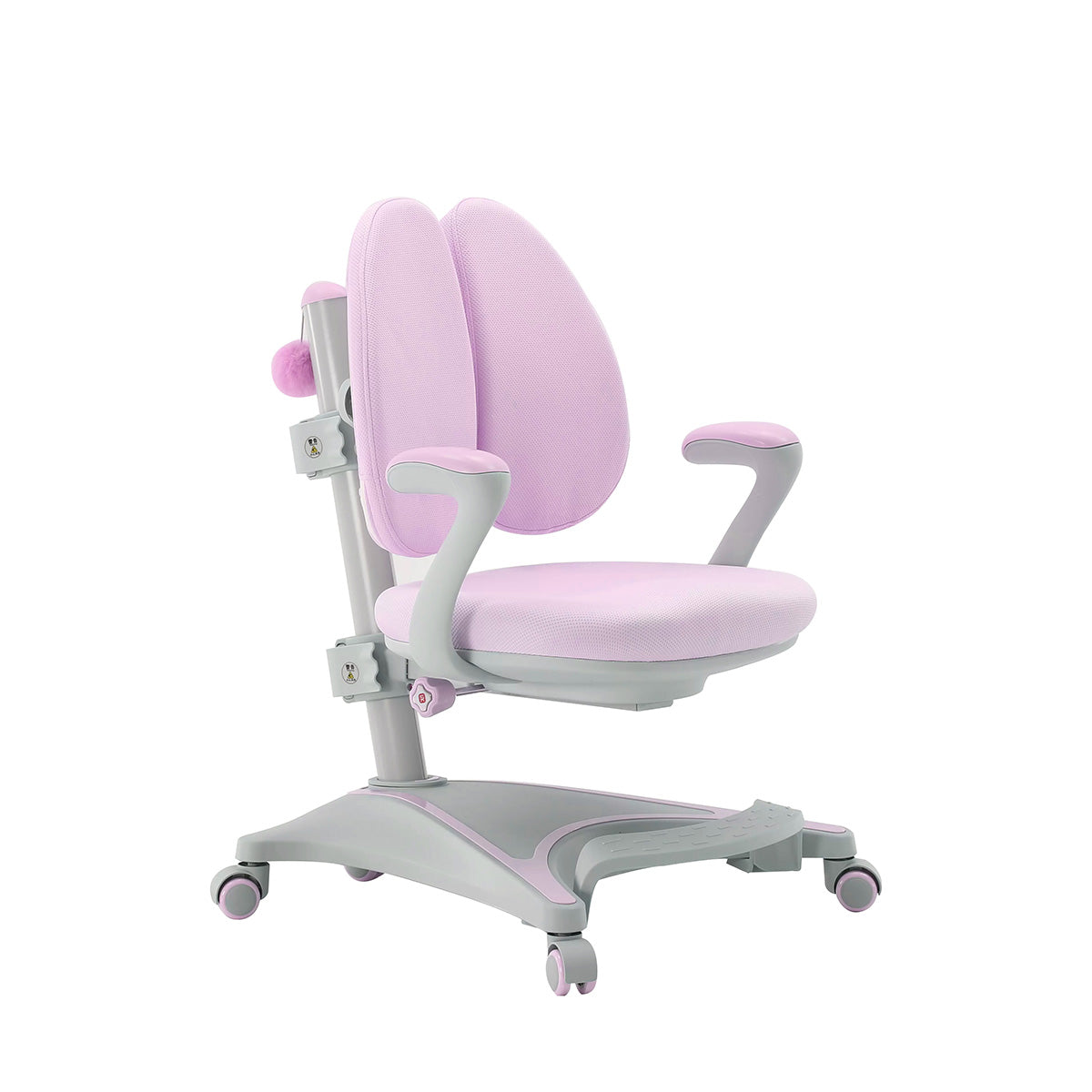 SIHOO H10 Ergonomics Children Study Desk + K35B Ergonomics Child Chair Pink