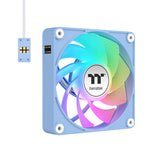 Thermaltake CT120 EX Reverse ARGB Magnetic Quick Connect PWM Fan (up to 2000RPM) Hydrangea Blue Edition - 3 Fan Pack