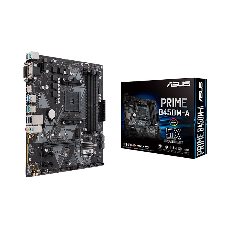 ASUS PRIME B450M-A mATX Motherboard