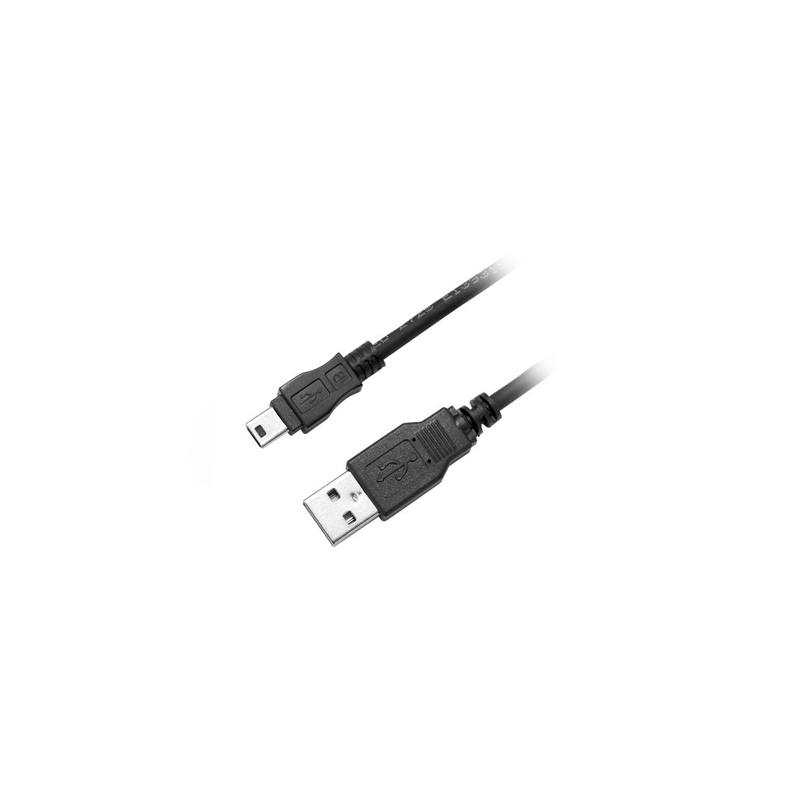 Dynamix USB 2.0 Type Mini B Male to Type A Male Cable - 5M