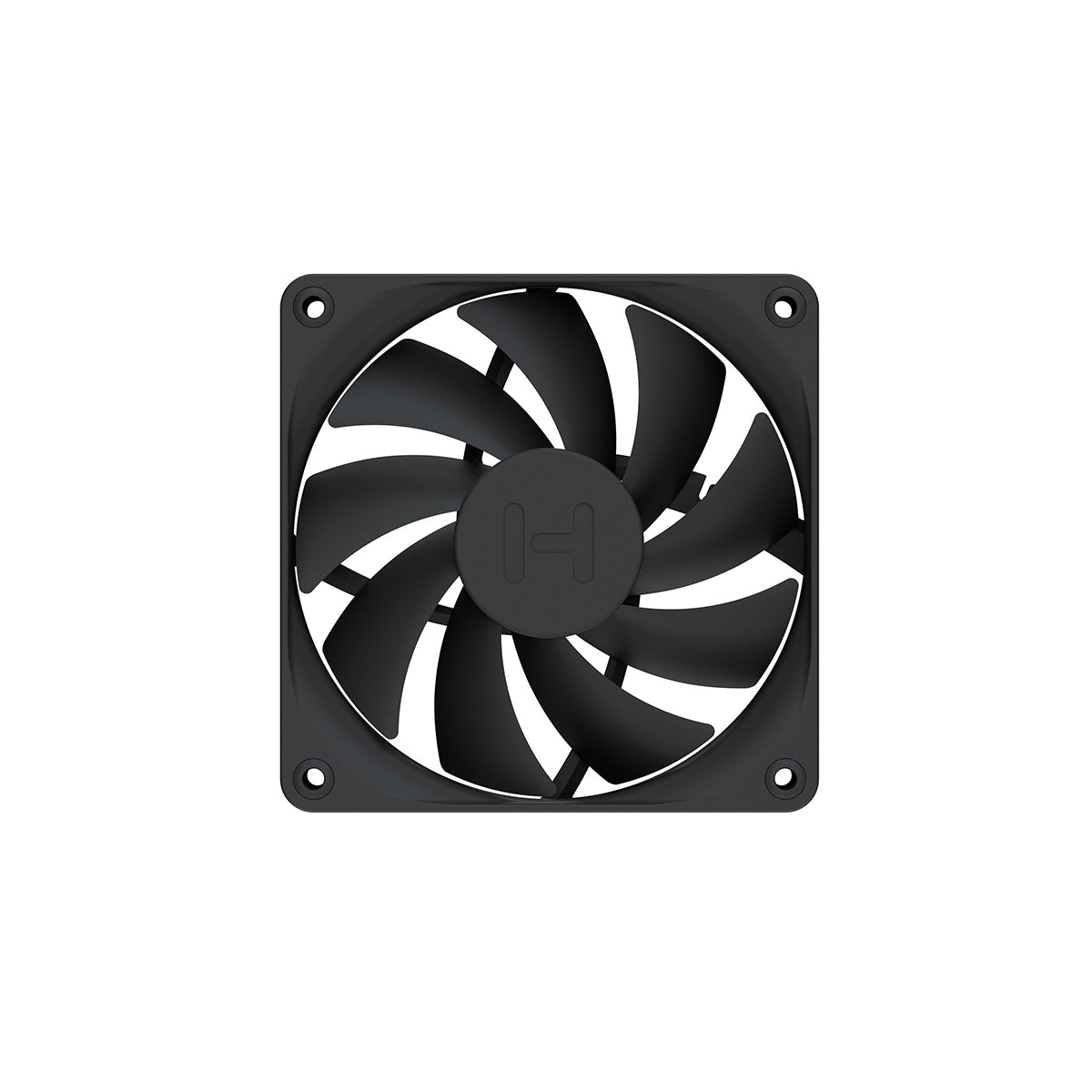 Hyte FA12 120mm PWM Fan 4 Pack - Pitch Black
