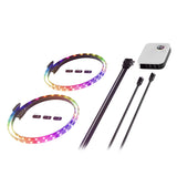 Hyte Noodle LN70 2nd Gen Light Strip + LS10 + NP50 Bundle - Black