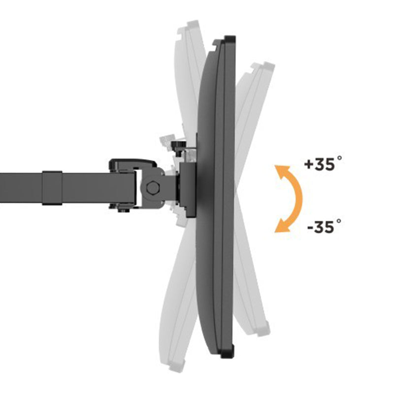 Lumi DTM33-C024 Dual Monitor Stand 17" -32"