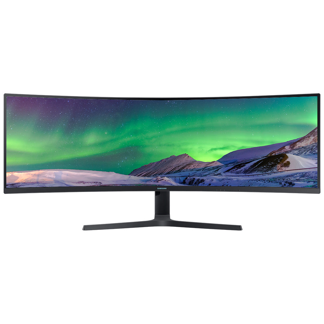 Samsung S9 49" Dual QHD Ultrawide Curved 120Hz QLED Monitor with 90W USB-C