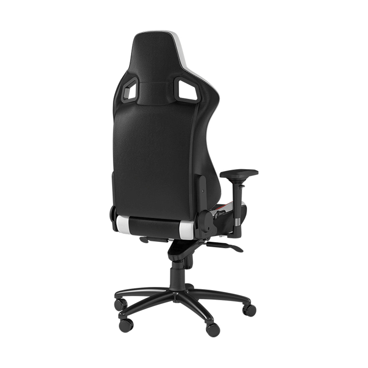 Noblechairs EPIC Series Real Leather Gaming Chair - Black/White/Red