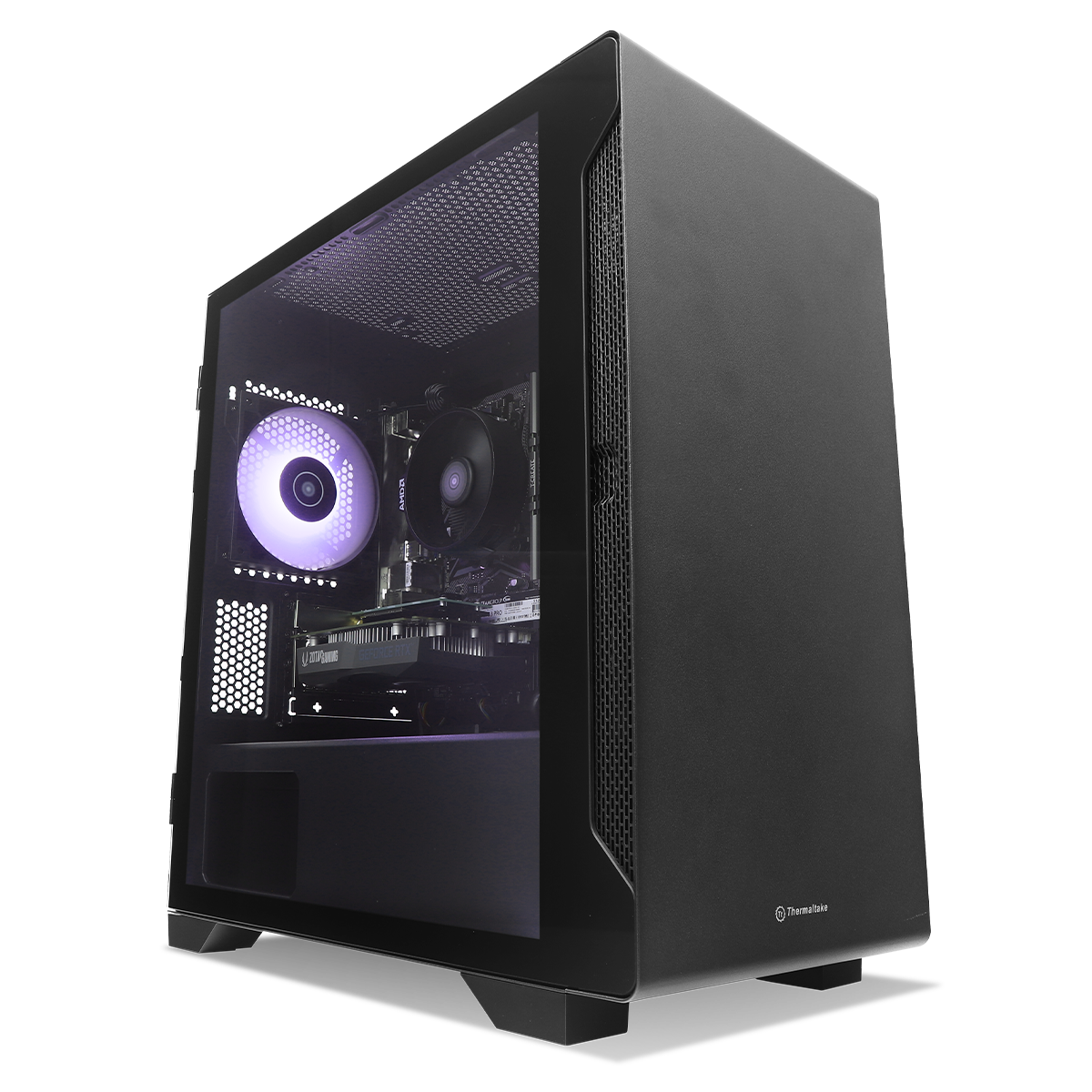 Arasaka AMP RTX 3050 Ryzen 5 5500 Gaming PC - Black