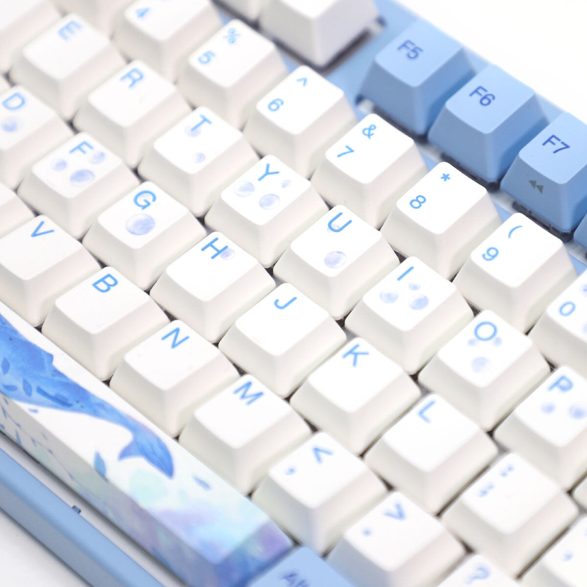 Varmilo VEM87 Sea Melody TKL Mechanical Keyboard - EC Daisy V2 Linear Switch