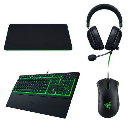 Razer Rapid-Fire Bundle: Mouse, Keyboard, Headset, Mouse Pad