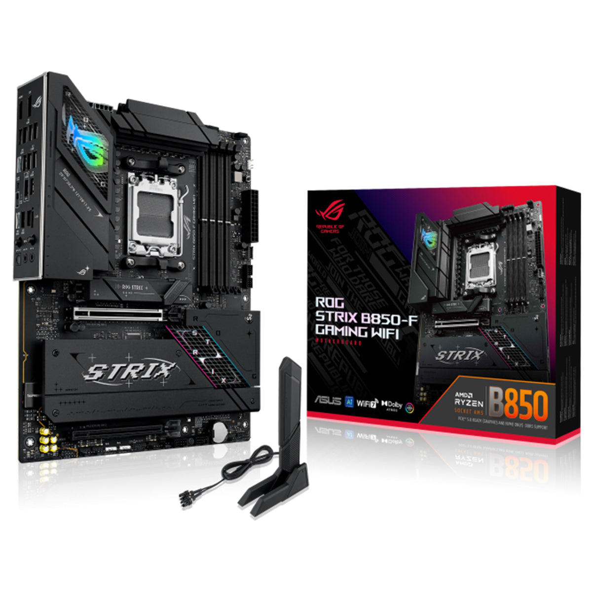 【未開封】ROG STRIX B850-F GAMING WIFI ASUS ROG STRIX B850-F GAMING WIFI Motherboard – Computer Lounge