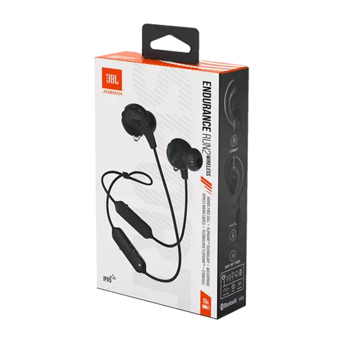 JBL Endurance Run 2 Bluetooth In-Ear Headphones - Black